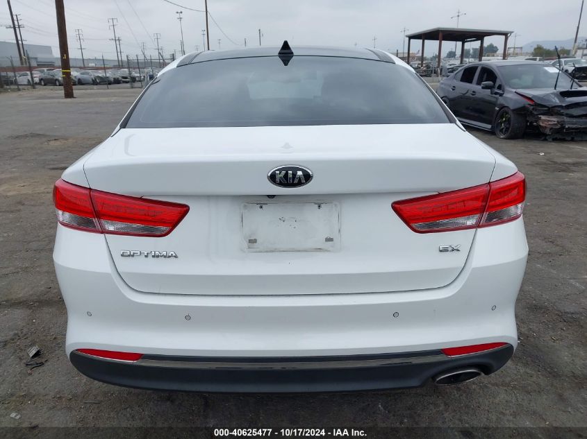 2018 Kia Optima Ex VIN: 5XXGU4L30JG247230 Lot: 40625477