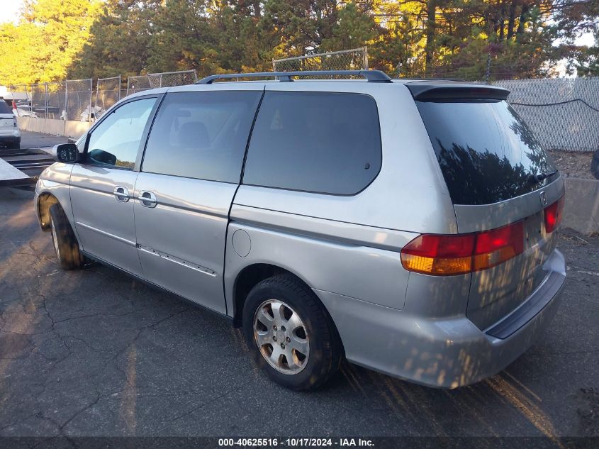 2003 Honda Odyssey Exl VIN: 5FNRL18023B092209 Lot: 40625516