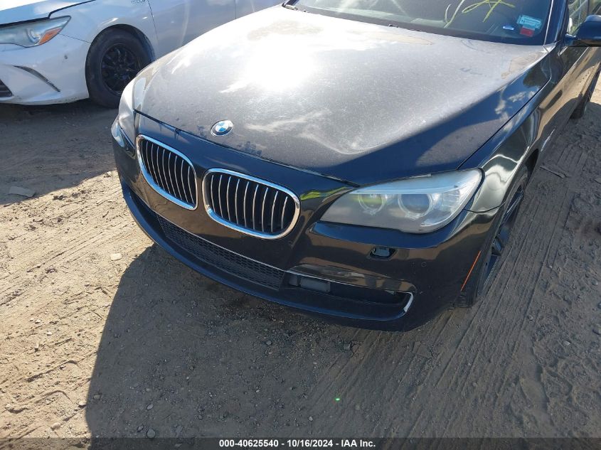 2013 BMW 740I VIN: WBAYA6C53DC995336 Lot: 40625540