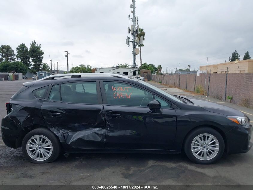 2018 Subaru Impreza 2.0I Premium VIN: 4S3GTAB66J3749060 Lot: 40625548