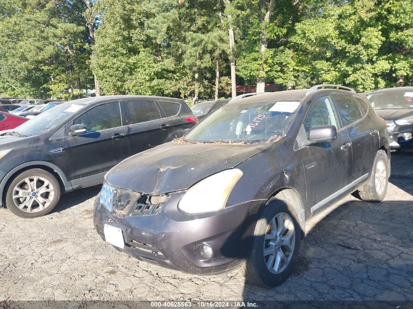 2012 Nissan Rogue Sv W/Sl Pkg VIN: JN8AS5MV7CW396175 Lot: 40625563