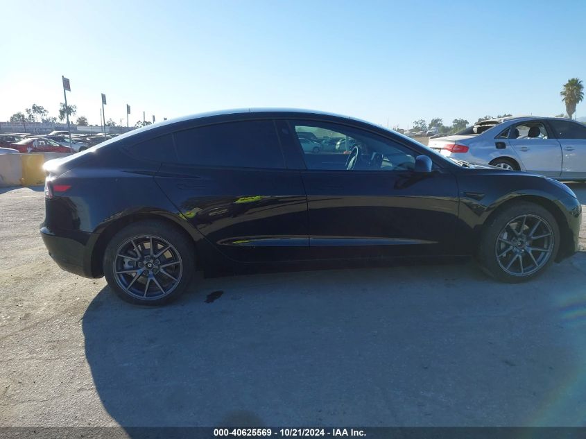 2022 Tesla Model 3 Long Range Dual Motor All-Wheel Drive VIN: 5YJ3E1EB9NF143293 Lot: 40625569