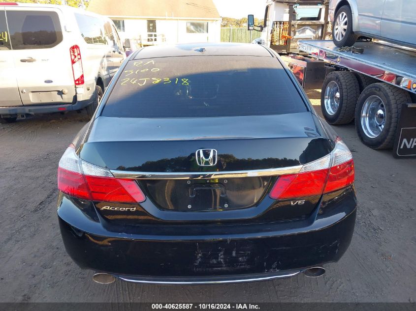 2015 Honda Accord Ex-L V-6 VIN: 1HGCR3F88FA009566 Lot: 40625587