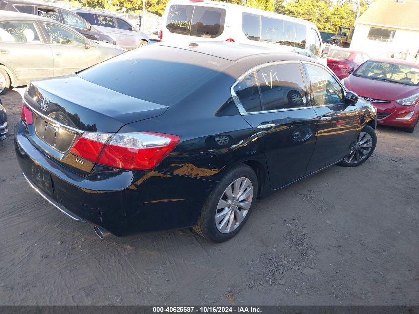 2015 Honda Accord Ex-L V-6 VIN: 1HGCR3F88FA009566 Lot: 40625587