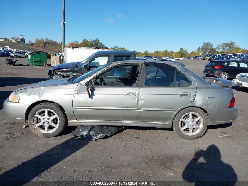 2001 Nissan Sentra Se VIN: 3N1BB51A81L003761 Lot: 40625594