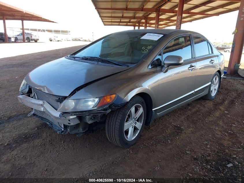 2008 Honda Civic Ex VIN: 1HGFA16818L072881 Lot: 40625598