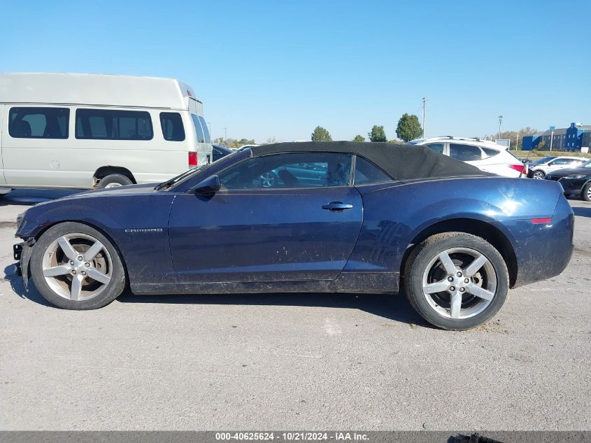 2011 Chevrolet Camaro Lt VIN: 2G1FC3DD2B9187033 Lot: 40625624