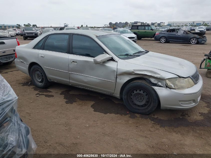 2001 Toyota Avalon Xl VIN: 4T1BF28B41U194126 Lot: 40625630