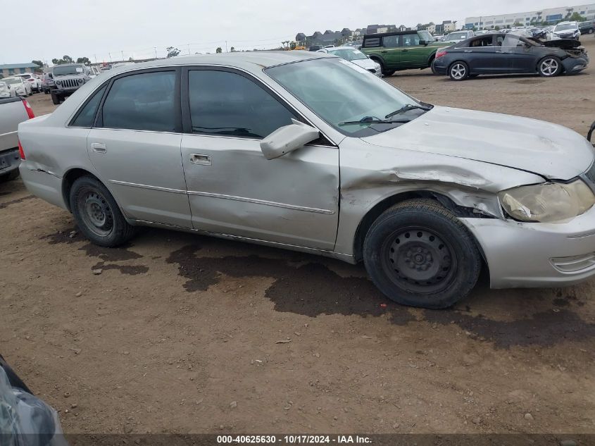 2001 Toyota Avalon Xl VIN: 4T1BF28B41U194126 Lot: 40625630