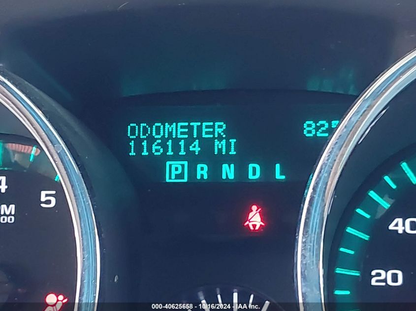 2012 Chevrolet Traverse 1Lt VIN: 1GNKRGED2CJ422392 Lot: 40625658