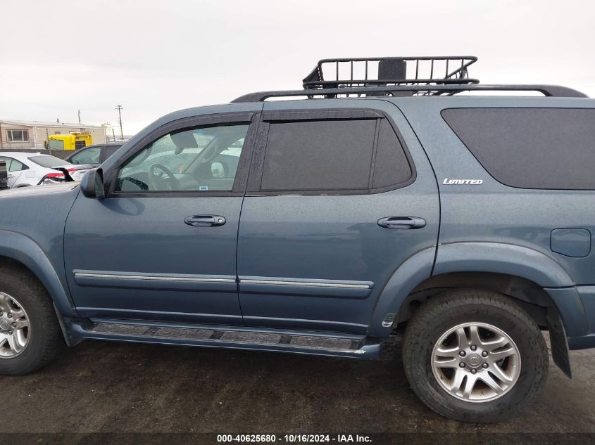 2006 Toyota Sequoia Limited VIN: 5TDZT38A16S274438 Lot: 40625680