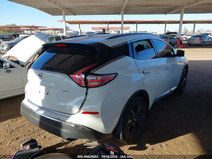 2018 Nissan Murano Sv VIN: 5N1AZ2MG7JN141161 Lot: 40625682