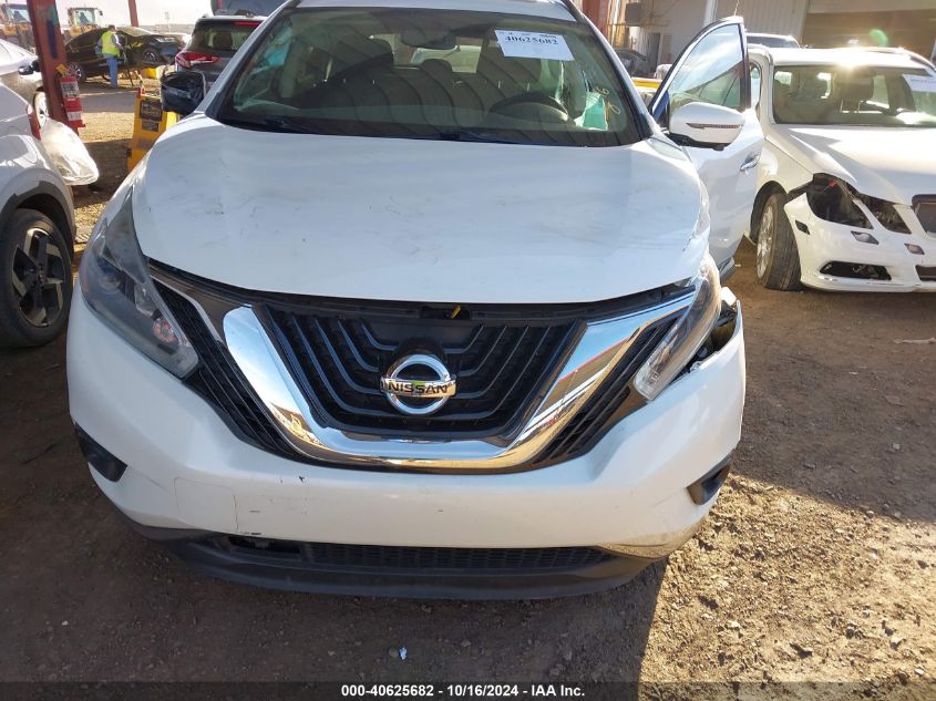 2018 Nissan Murano Sv VIN: 5N1AZ2MG7JN141161 Lot: 40625682