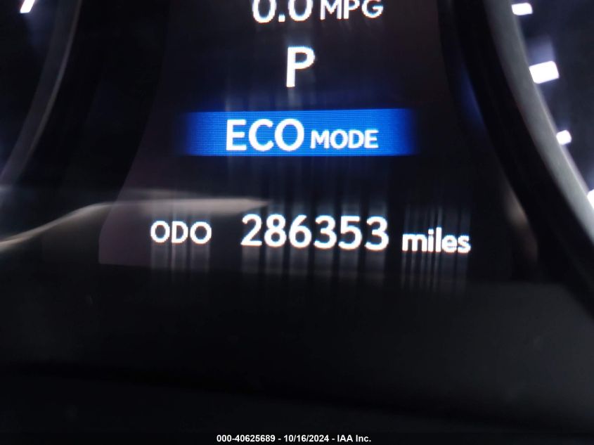 2013 Lexus Es 350 VIN: JTHBK1GG7D2023473 Lot: 40625689