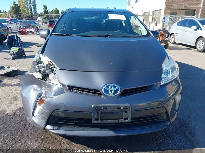 2015 Toyota Prius Two VIN: JTDKN3DU6F0465612 Lot: 40625691