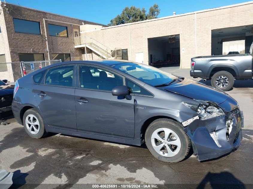 2015 Toyota Prius Two VIN: JTDKN3DU6F0465612 Lot: 40625691