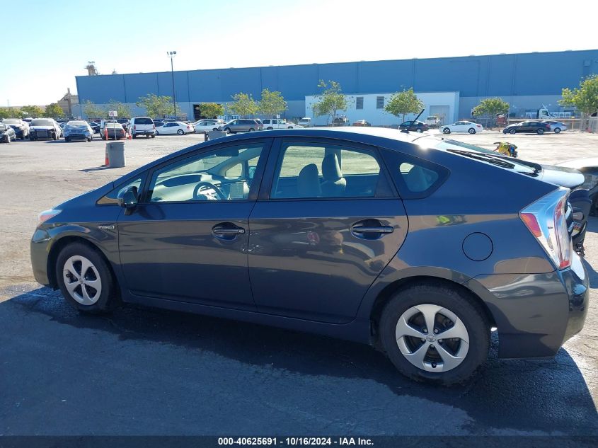 2015 Toyota Prius Two VIN: JTDKN3DU6F0465612 Lot: 40625691