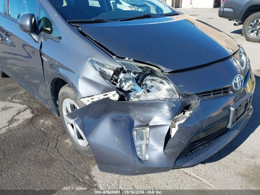 2015 Toyota Prius Two VIN: JTDKN3DU6F0465612 Lot: 40625691