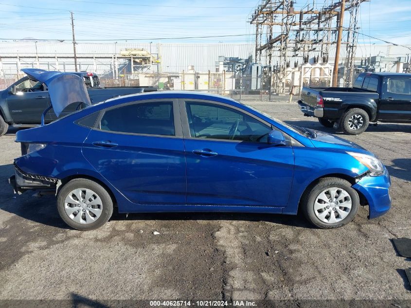 2016 Hyundai Accent Se VIN: KMHCT4AE4GU122672 Lot: 40625714