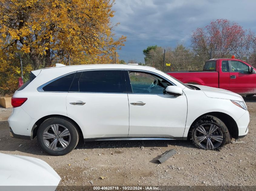 2020 Acura Mdx Standard VIN: 5J8YD4H35LL018091 Lot: 40625718