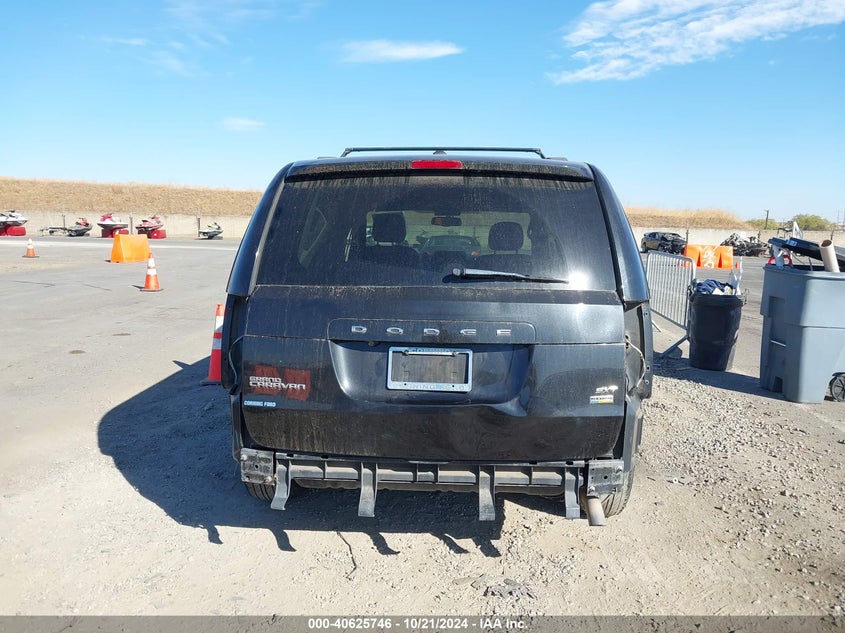 VIN 2C4RDGCG2HR813323 2017 DODGE GRAND CARAVAN SXT