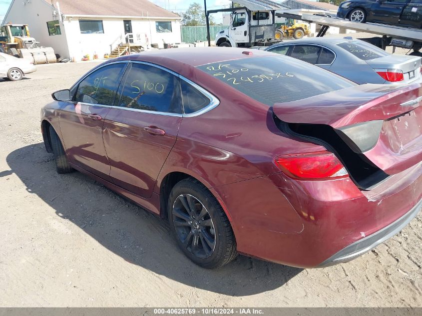 2016 Chrysler 200 Limited VIN: 1C3CCCAB5GN142223 Lot: 40625769