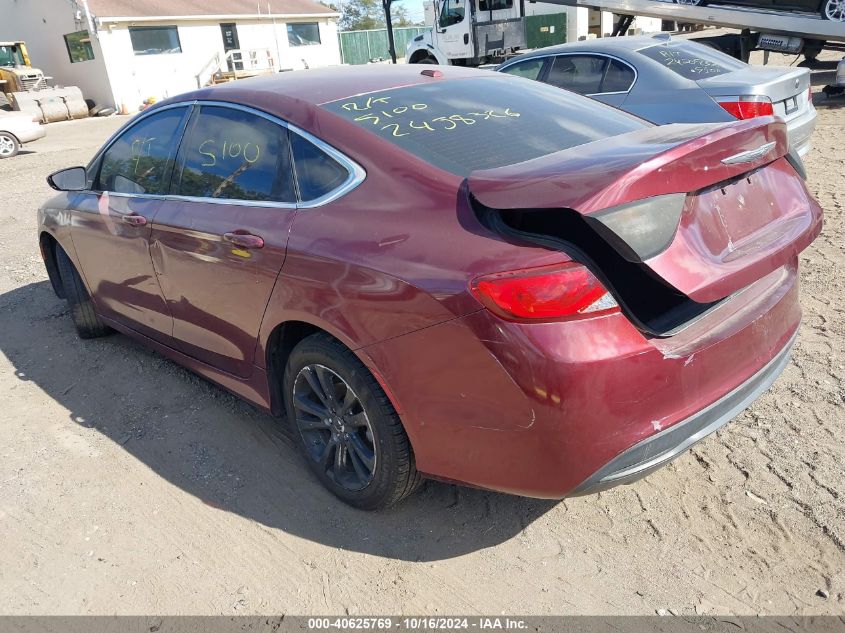 2016 Chrysler 200 Limited VIN: 1C3CCCAB5GN142223 Lot: 40625769