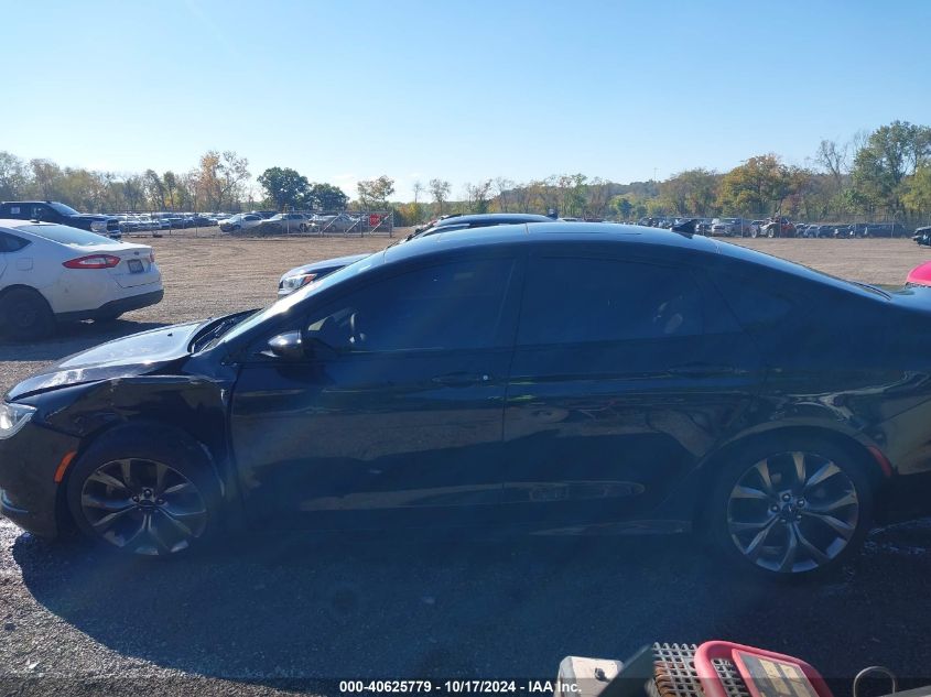 2016 Chrysler 200 S VIN: 1C3CCCBG7GN134554 Lot: 40625779