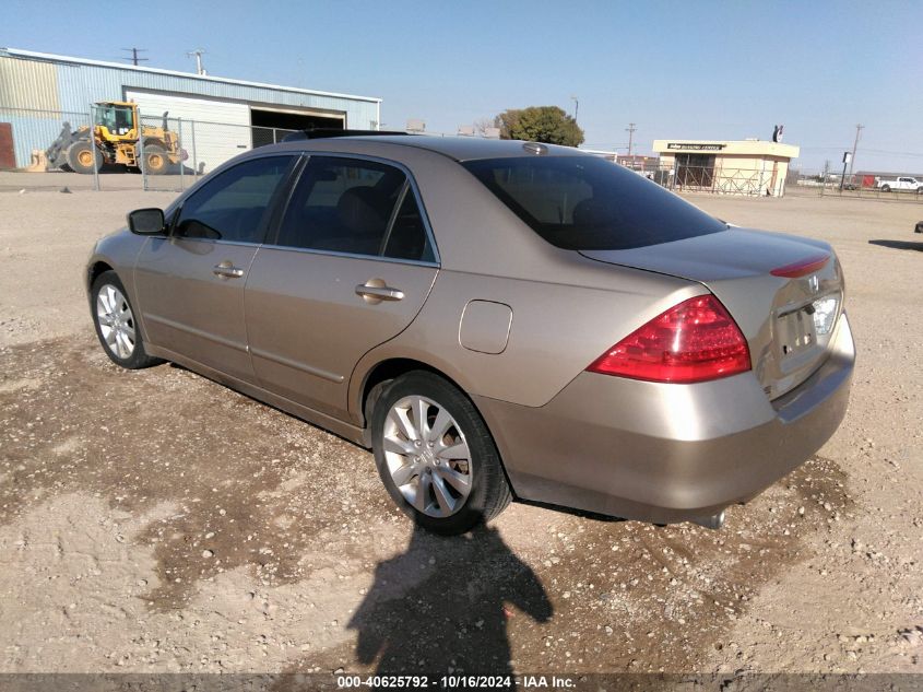 2006 Honda Accord 3.0 Ex VIN: 1HGCM66556A061324 Lot: 40625792