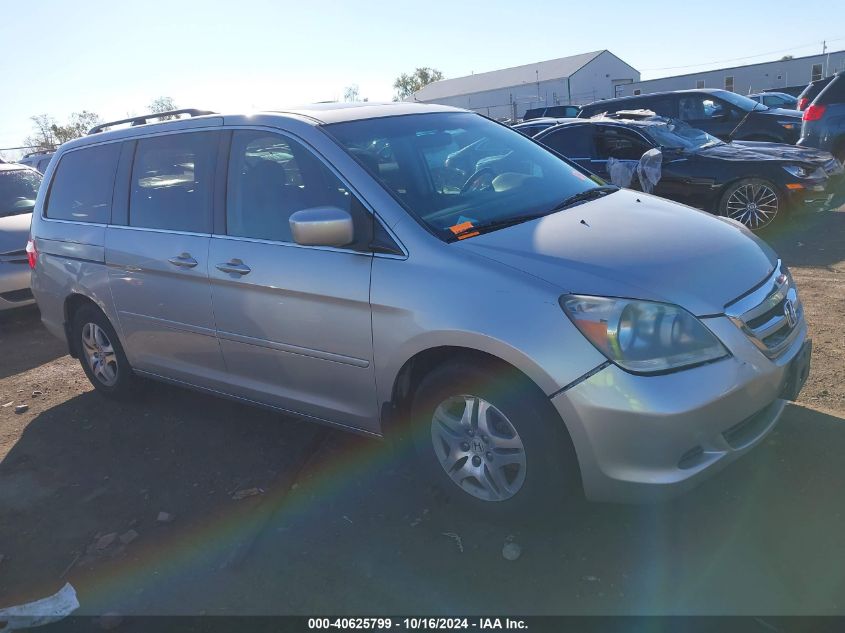 2007 Honda Odyssey Ex-L VIN: 5FNRL38667B406546 Lot: 40625799