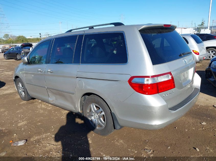 2007 Honda Odyssey Ex-L VIN: 5FNRL38667B406546 Lot: 40625799