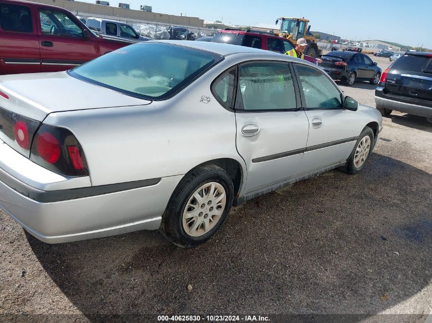 2004 Chevrolet Impala VIN: 2G1WF52E549393089 Lot: 40625830