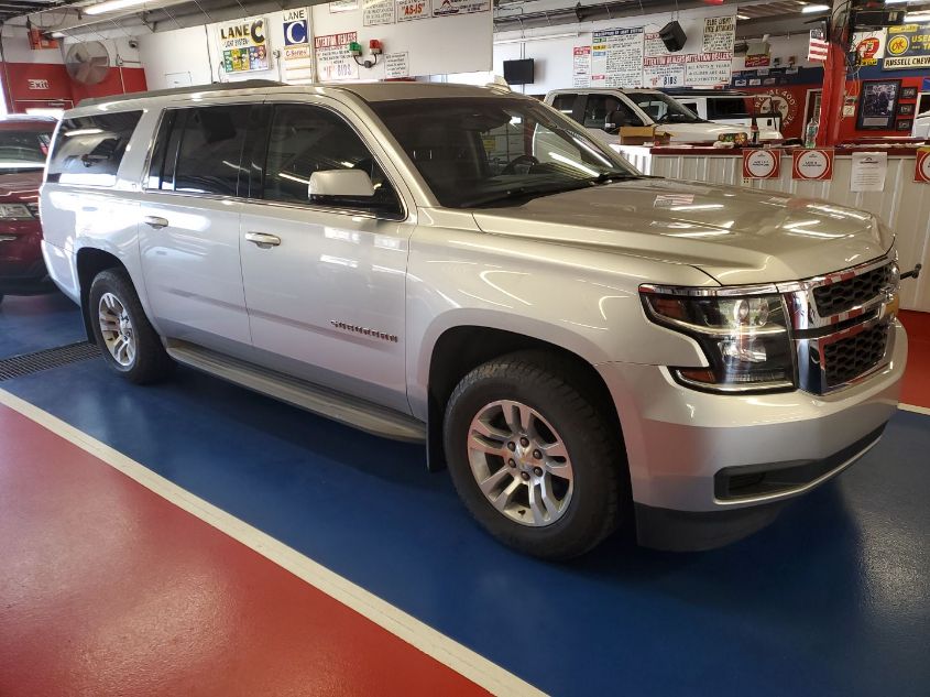 2015 Chevrolet Suburban 1500 Ls VIN: 1GNSKHKC9FR549183 Lot: 40625835