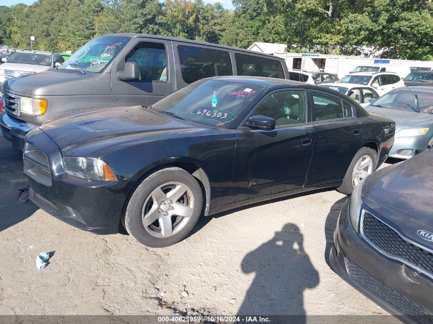 2013 Dodge Charger Police VIN: 2C3CDXAT9DH696303 Lot: 40625959