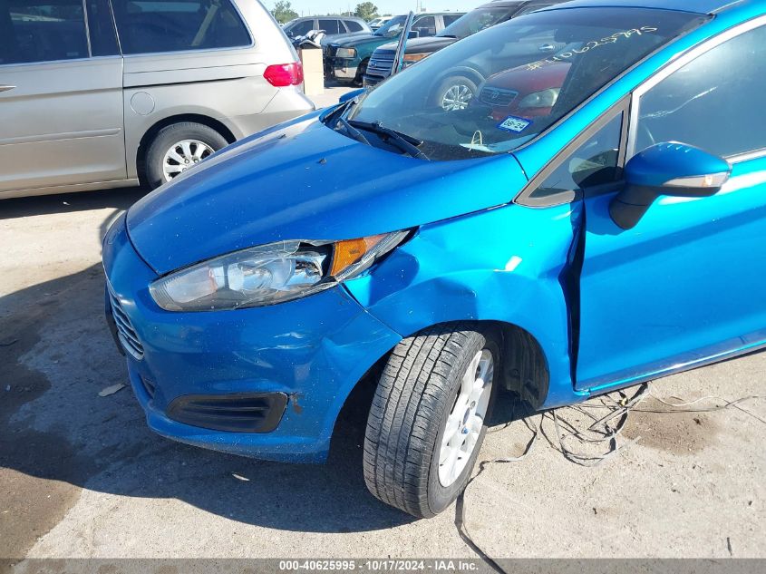 2014 Ford Fiesta Se VIN: 3FADP4BJ0EM163154 Lot: 40625995