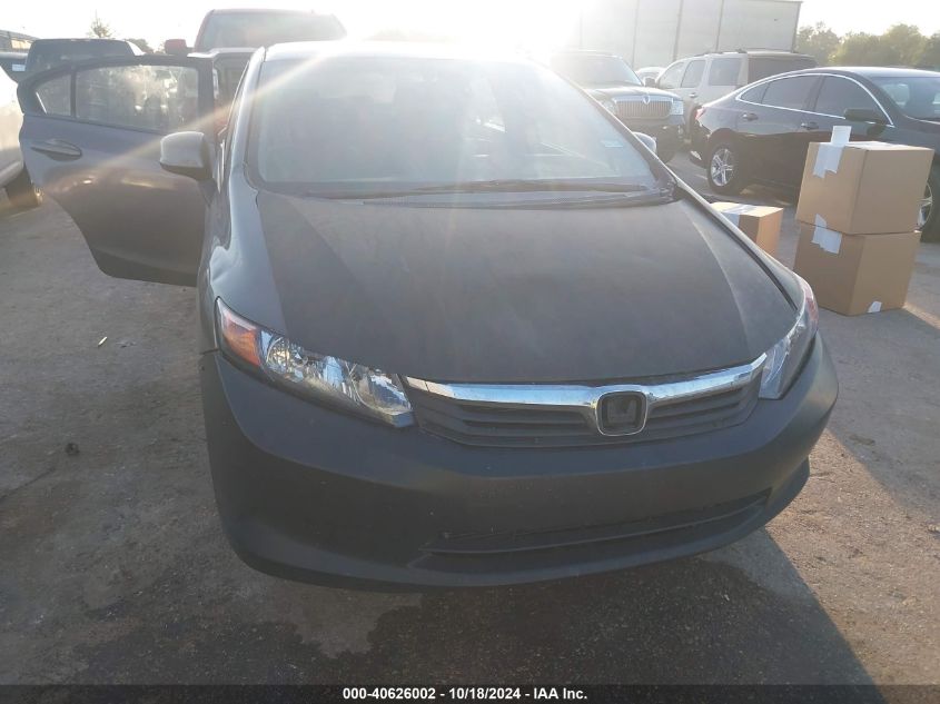 2012 Honda Civic Lx VIN: 2HGFB2F50CH559357 Lot: 40626002