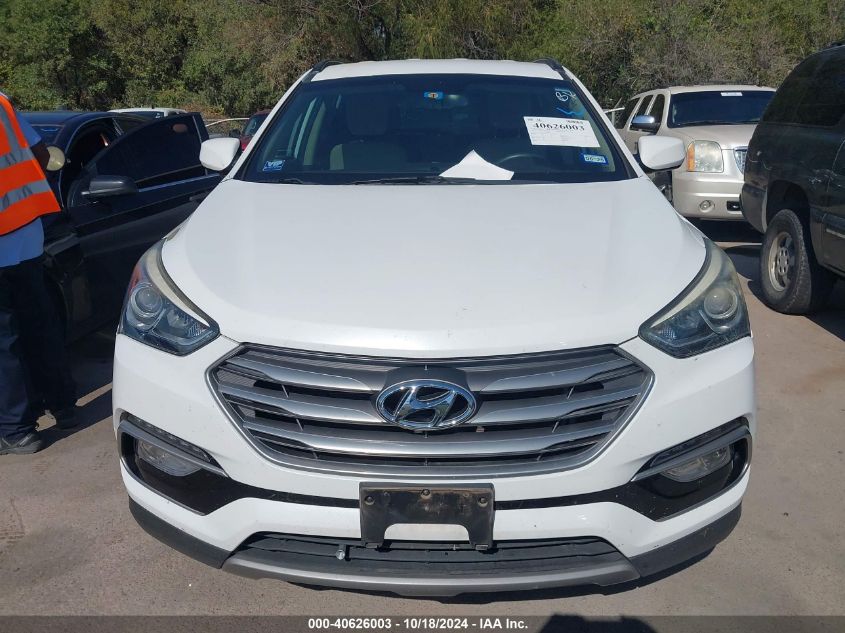 2017 Hyundai Santa Fe Sport 2.4L VIN: 5NMZU3LBXHH006927 Lot: 40626003