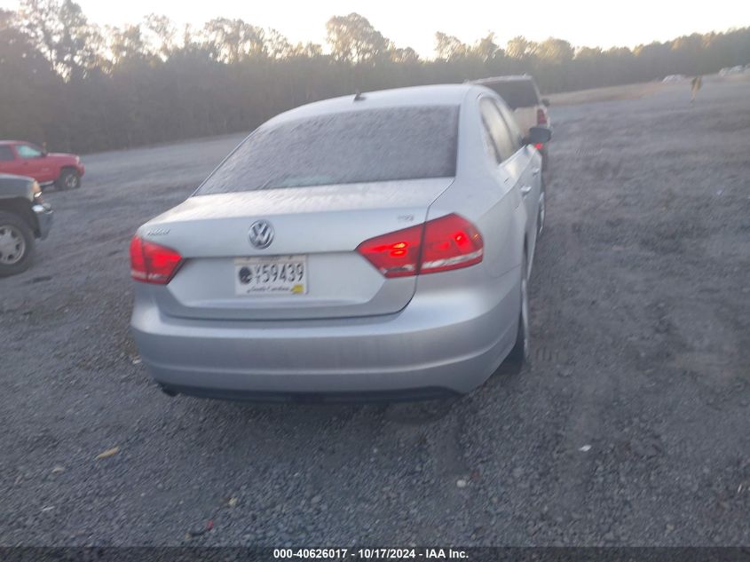 2015 Volkswagen Passat 1.8T Limited Edition VIN: 1VWAT7A3XFC092994 Lot: 40626017