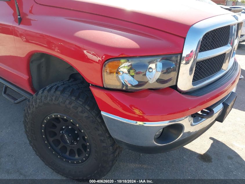 2003 Dodge Ram 2500 Slt/Laramie/St VIN: 3D7KU28D23G856289 Lot: 40626020