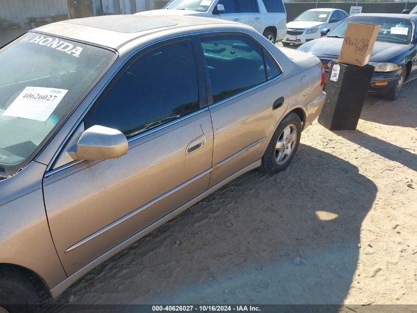 2000 Honda Accord 3.0 Ex VIN: 1HGCG1652YA068115 Lot: 40626027