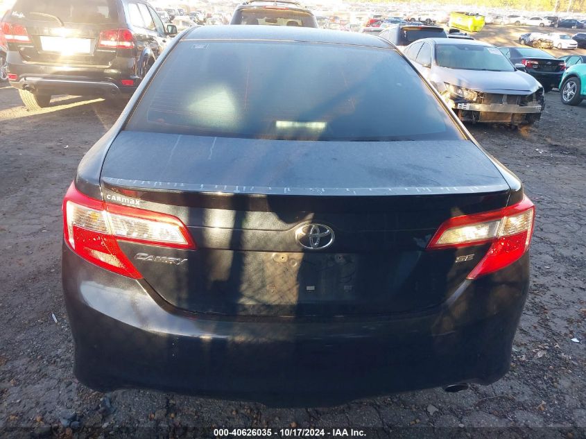 2014 Toyota Camry Se VIN: 4T1BF1FK3EU408123 Lot: 40626035