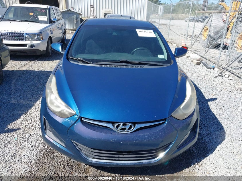 2014 Hyundai Elantra Se VIN: KMHDH4AE2EU200112 Lot: 40626046