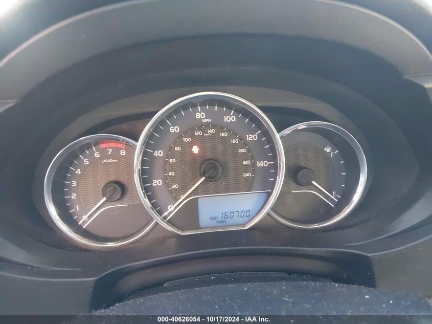 2015 Toyota Corolla Le VIN: 5YFBURHE4FP261602 Lot: 40626054