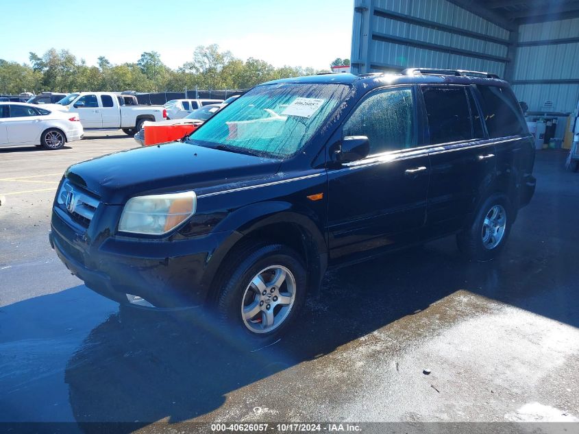 2006 Honda Pilot Ex-L VIN: 5FNYF18566B002093 Lot: 40626057