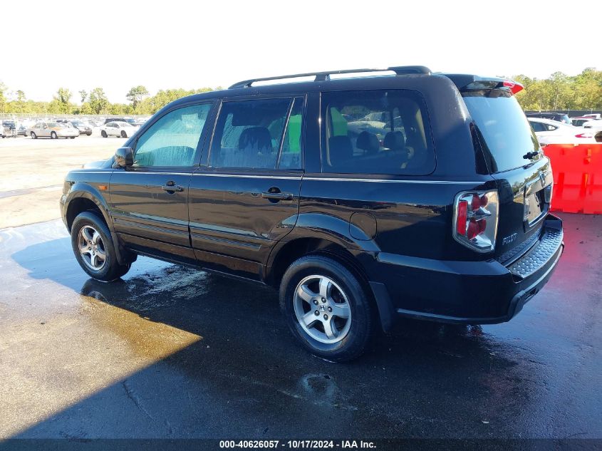 2006 Honda Pilot Ex-L VIN: 5FNYF18566B002093 Lot: 40626057