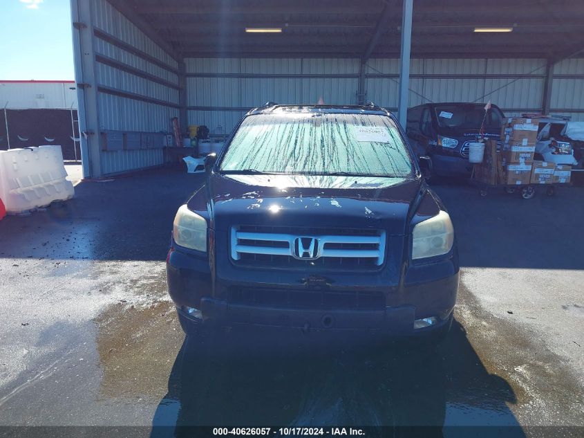 2006 Honda Pilot Ex-L VIN: 5FNYF18566B002093 Lot: 40626057