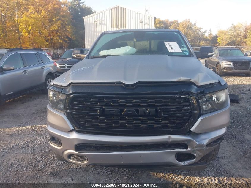 2022 Ram 1500 Big Horn/Lone Star VIN: 1C6SRFBT2NN133384 Lot: 40626069