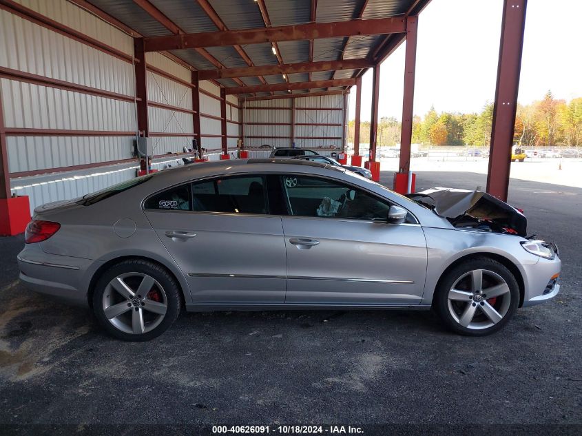 2011 Volkswagen Cc Lux Plus VIN: WVWHP7ANXBE716458 Lot: 40626091