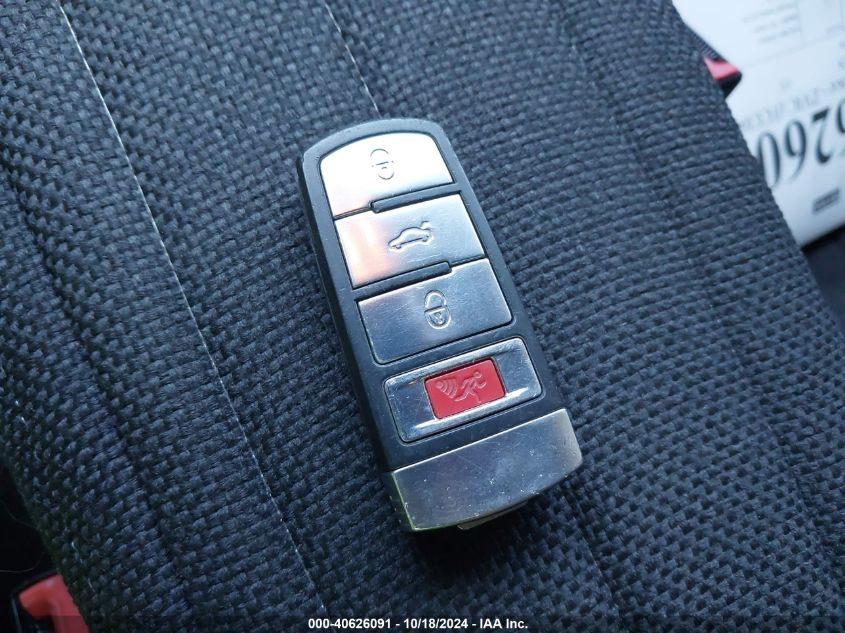 2011 Volkswagen Cc Lux Plus VIN: WVWHP7ANXBE716458 Lot: 40626091