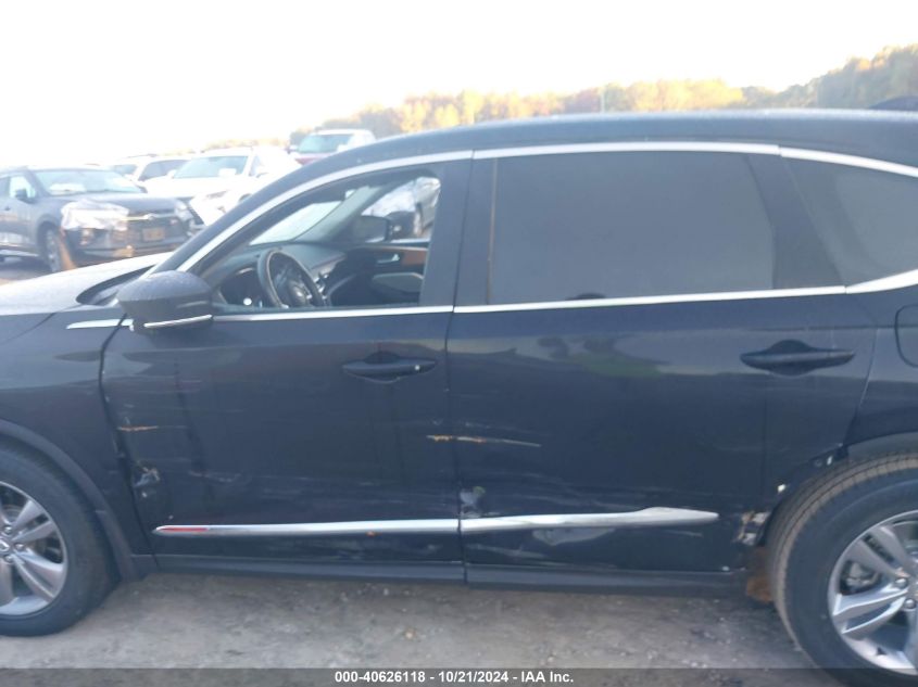 2022 Acura Mdx Standard VIN: 5J8YD9H32NL000261 Lot: 40626118